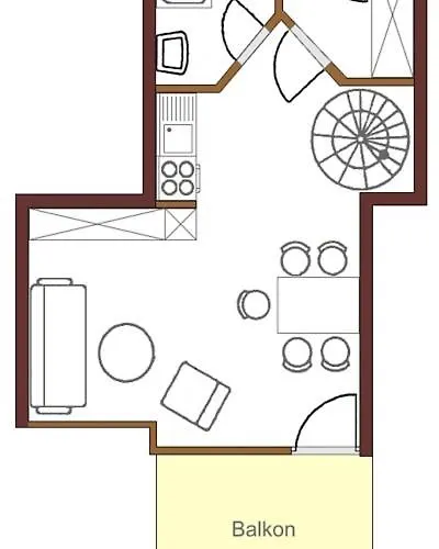 10 Im Fischerhaus Am Neuensiener Daire Sellin (Rugen)